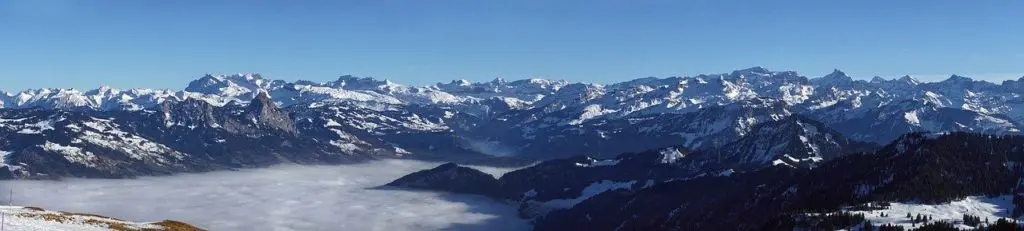 Panorama alpin