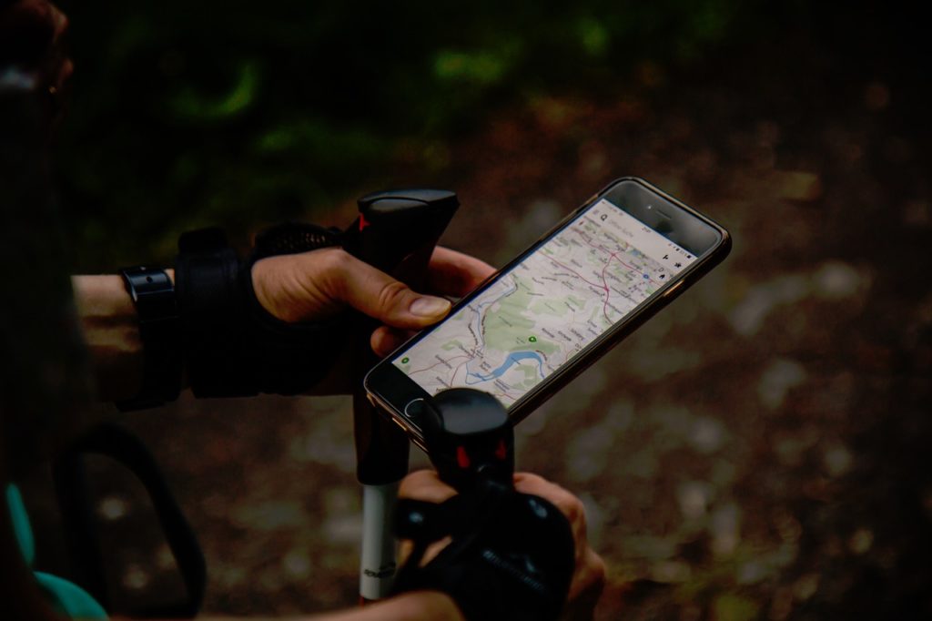 GPS sur smartphone