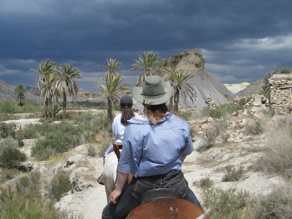 Randonnée à cheval dans l'almeria