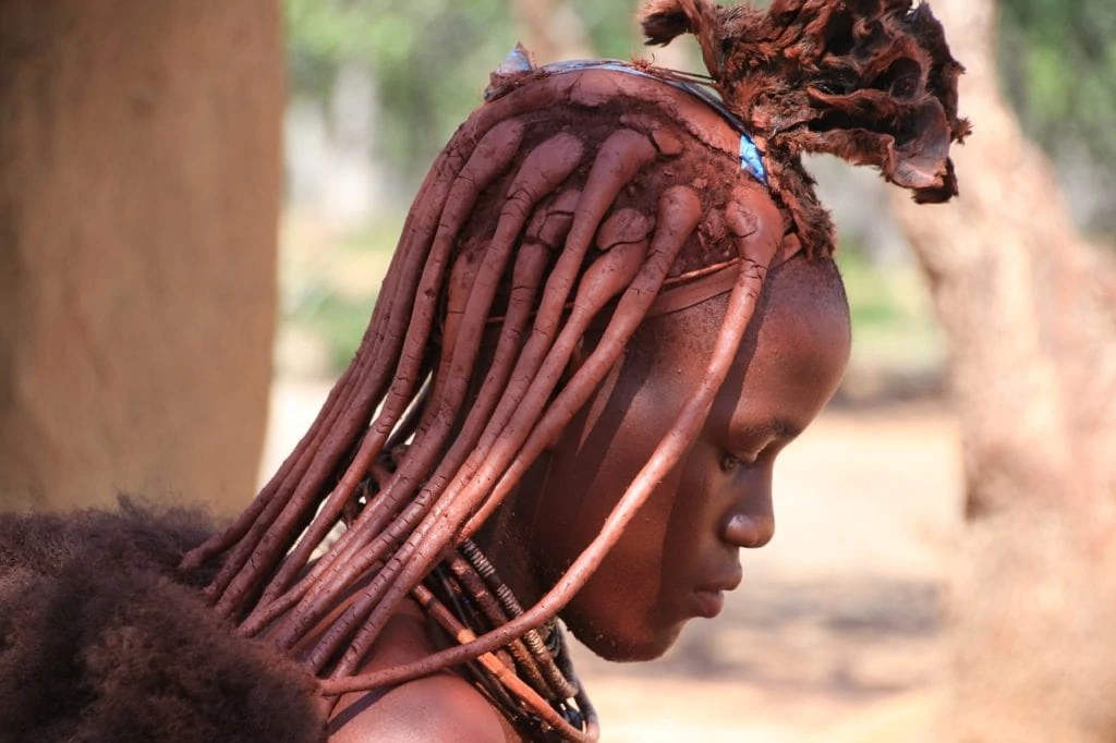 Himba woman from Namibia