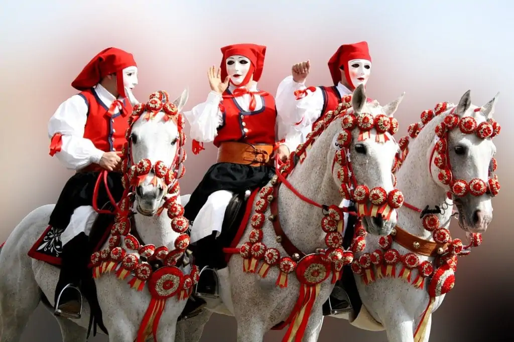 Sardinian folk festival