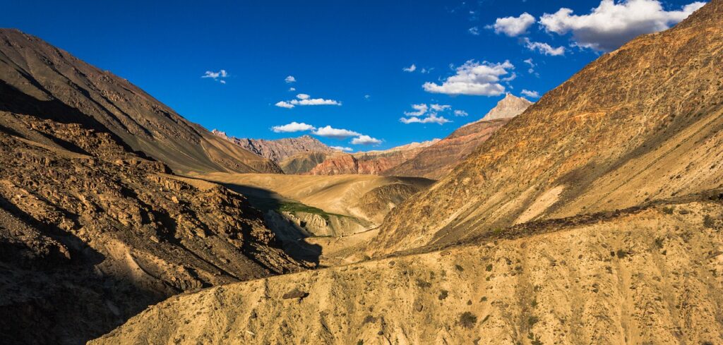 Trek in the mountains of Ladakh