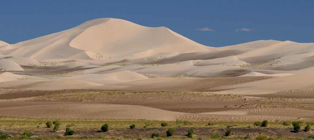 Trekking dans le désert de Gobi
