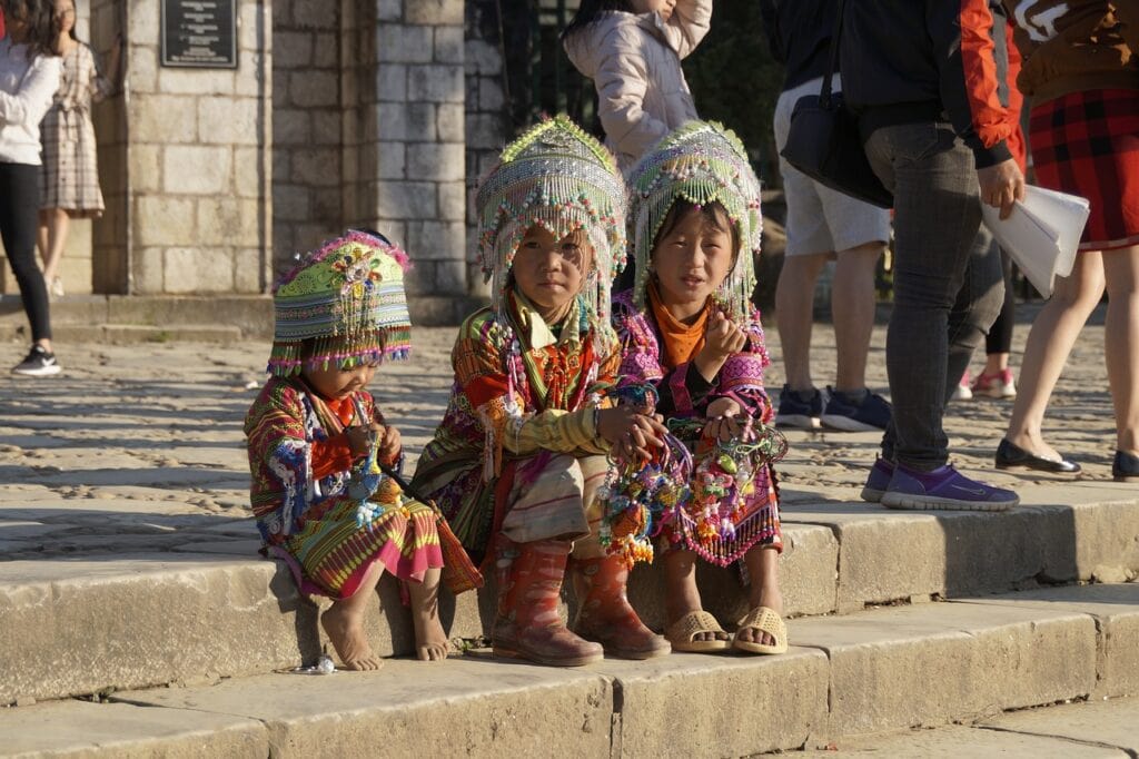 costume folklorique du nord Vietnam