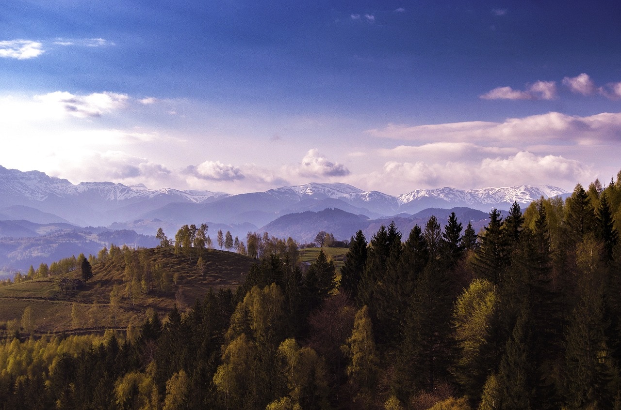 Monts Bucegi dans les Alpes de transylanie
