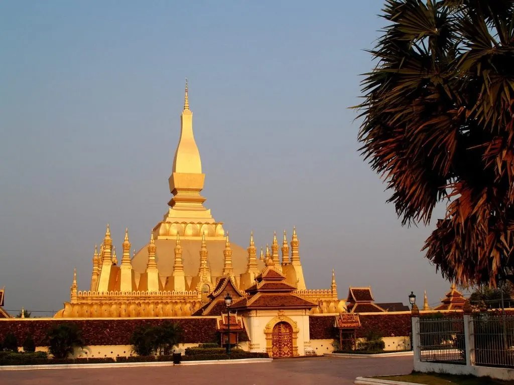 La pagode dorée de Ventiane, un incontournable du Laos