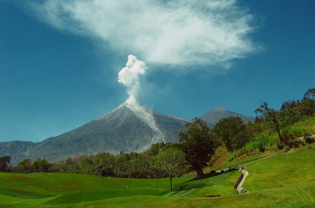 Eruption volcanique au Guatemala