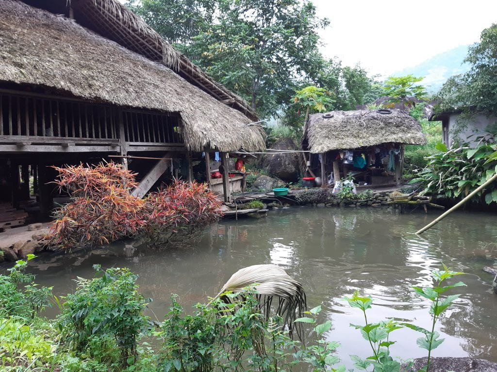 Village traditionnel Thaï